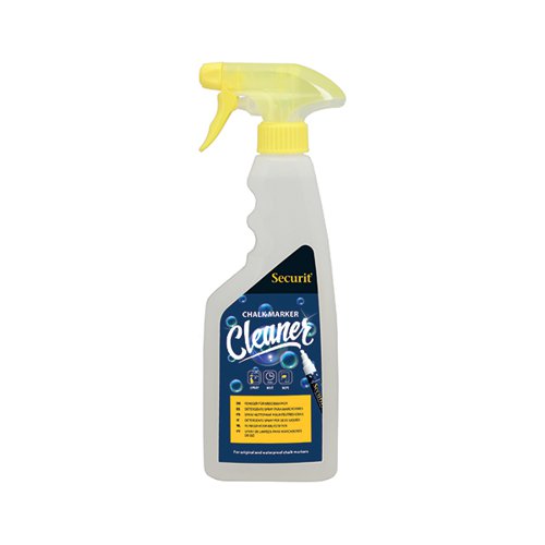 SECURIT LIQUID CHALK MARKER CLEANING SPRAY 500ML SECCLEAN-KL
