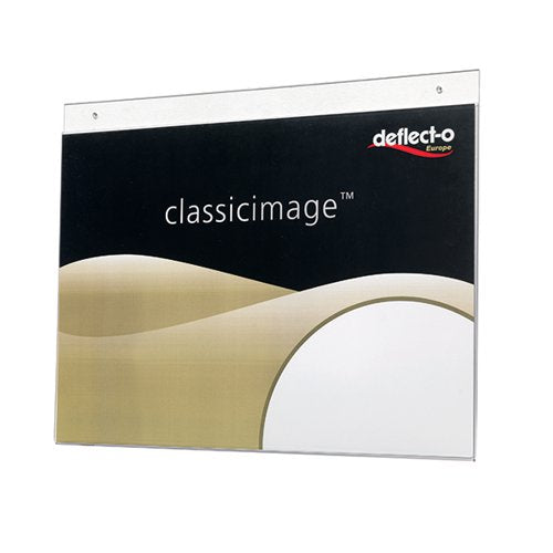 DEFLECTO LANDSCAPE WALL SIGN HOLDER A3 DE48000