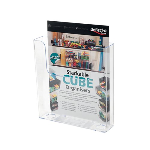 DEFLECTO FLAT BACK LITERATURE HOLDER A5 DE76301