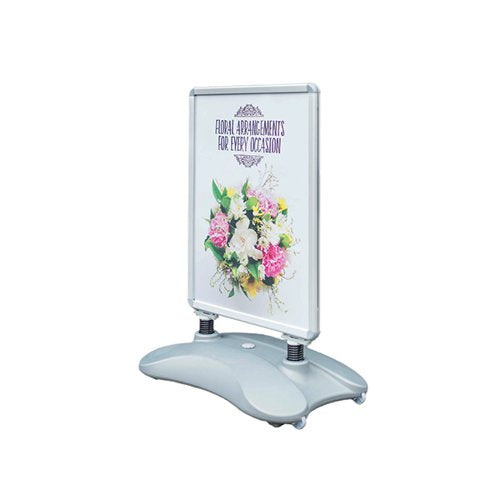 DEFLECTO A1 WATER BASED PAVEMENT DISPLAY BOARD WITH SNAP FRA