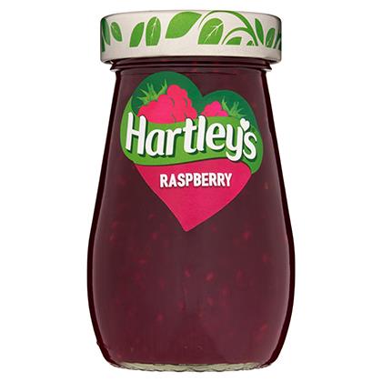 HARTLEY'S BEST RASPBERRYJAM JARS (300g) x 6
