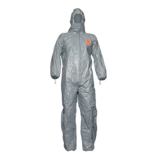 DUPONT TYCHE 6000F HOODED COVERALL GREY XL TYFBSXL