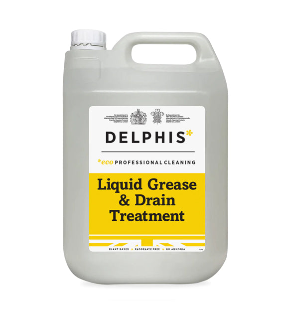 DELPHIS ECO READY TO USE LIQUID GREASE AND DRAIN CLEANER (5LTR)