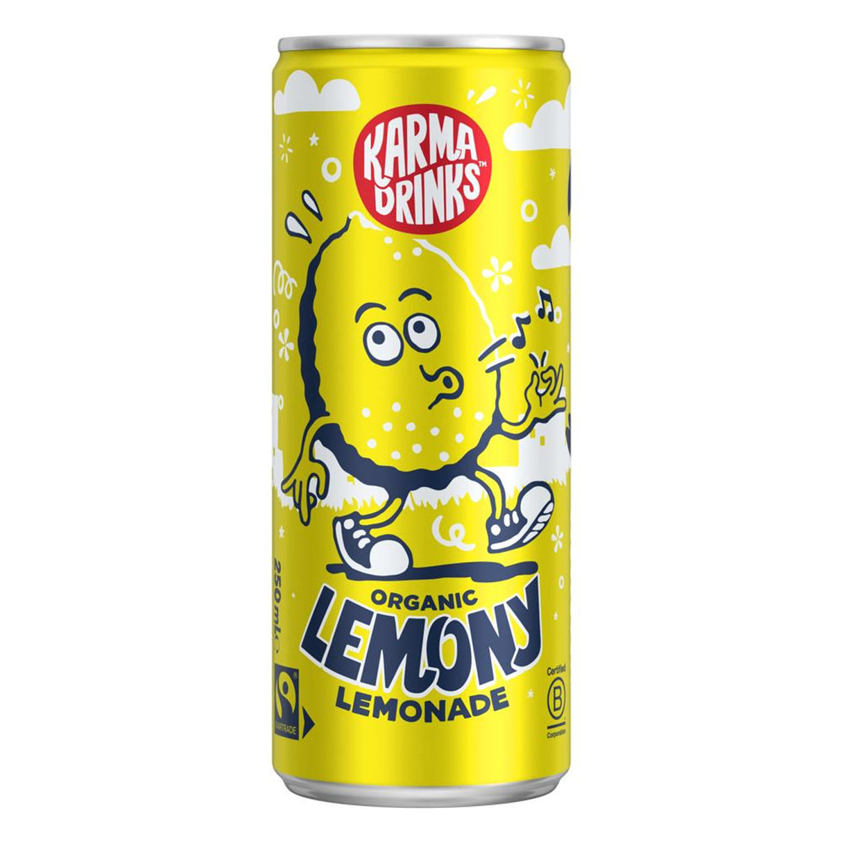 KARMA DRINKS LEMONY LEMONADE CANS (250ml) x 24