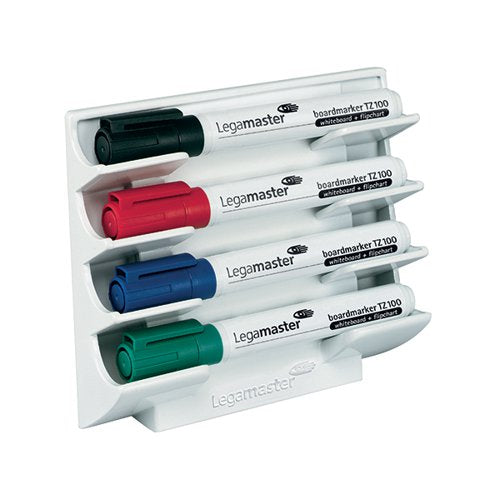 LEGAMASTER WHITE MAGNETIC MARKER HOLDER 7-1220-00