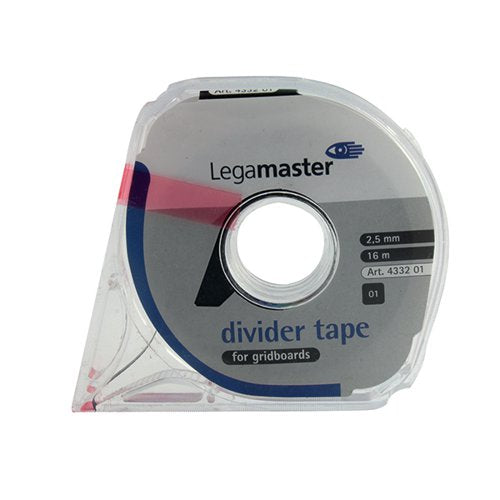 LEGAMASTER SELF-ADHESIVE TAPE FOR PLANNING BOARDS 16M BLACK