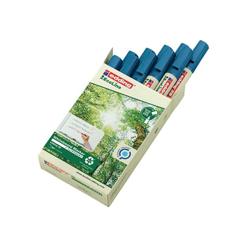 EDDING 28 ECOLINE DRYWIPE MARKERS (PACK OF 10) BLUE 4-28003