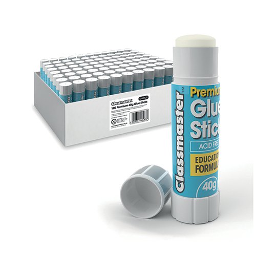CLASSMASTER GLUE STICK 40G (PACK OF 100) G40100