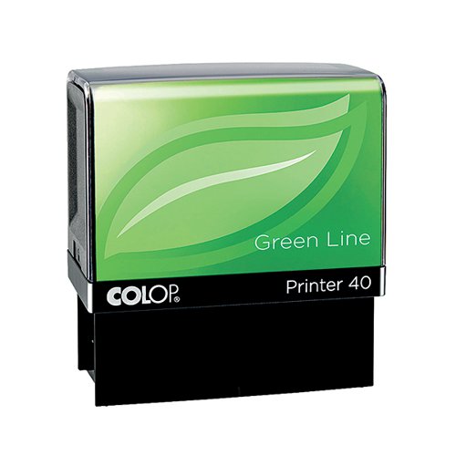 COLOP PRINTER 40 GREEN LINE PRIVACY STAMP C144841ID