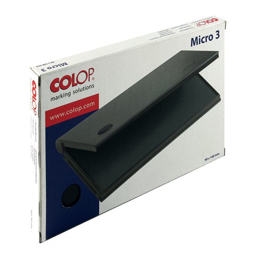 COLOP MICRO 3 STAMP PAD BLACK MICRO3BK