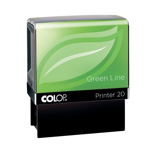 COLOP GREEN LINE WORD STAMP RECEIVED RED (IMPRESSION SIZE: 3