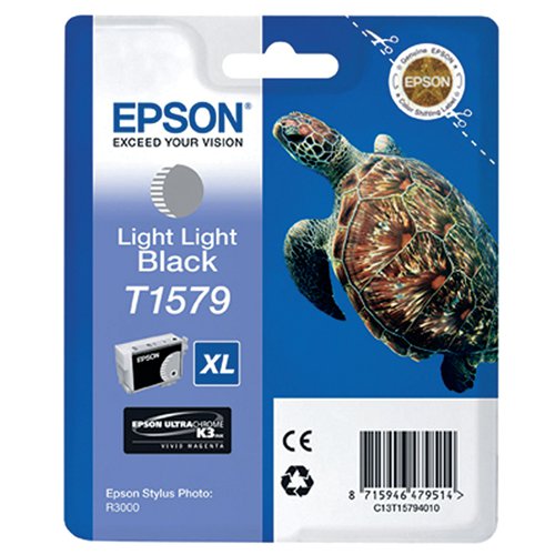 EPSON T1579 TURTLE ULTRACHROME INK CARTRIDGE HIGH YIELD LIGH