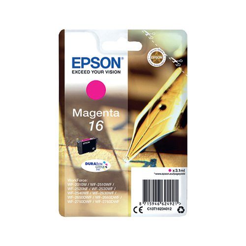 EPSON 16 PEN AND CROSSWORD DURABRITE ULTRA INK CARTRIDGE MAG