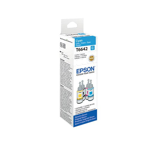 EPSON 664 ECOTANK INK BOTTLE CYAN C13T664240