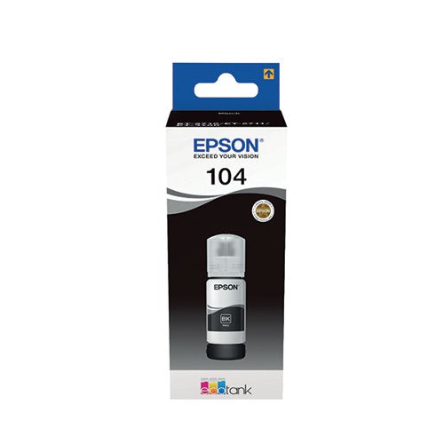 EPSON 104 ECOTANK INK BOTTLE BLACK C13T00P140