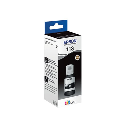 EPSON 113 ECOTANK INK BOTTLE PIGMENT BLACK C13T06B140