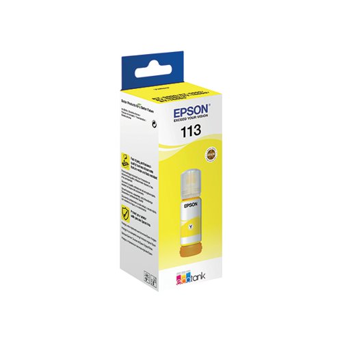 EPSON 113 ECOTANK INK BOTTLE YELLOW C13T06B440