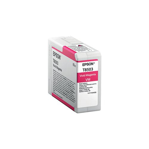 EPSON T8503 INK CARTRIDGE VIVID MAGENTA C13T850300