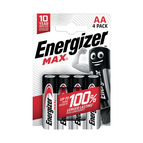 ENERGIZER MAX AA BATTERY (PACK OF 4 ) E303323700