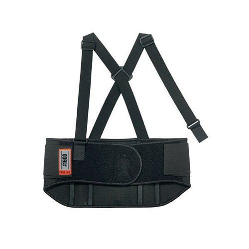 ERGODYNE STANDARD ELASTIC BACK SUPPORT BLACK 2XL EY16002XL