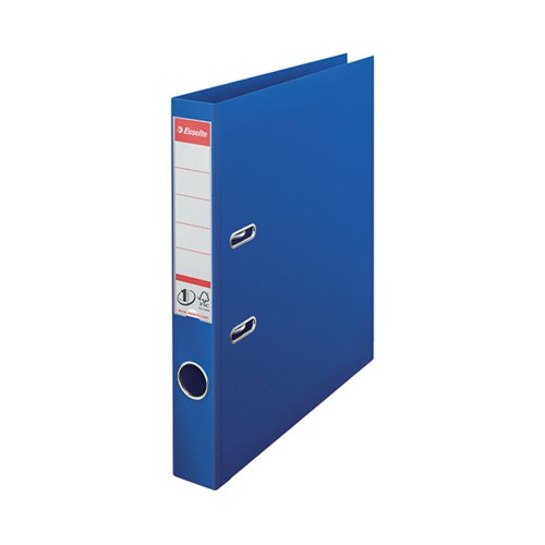 ESSELTE NO 1 PLASTIC LEVER ARCH FILE 50MM A4 BLUE (PACK OF 1