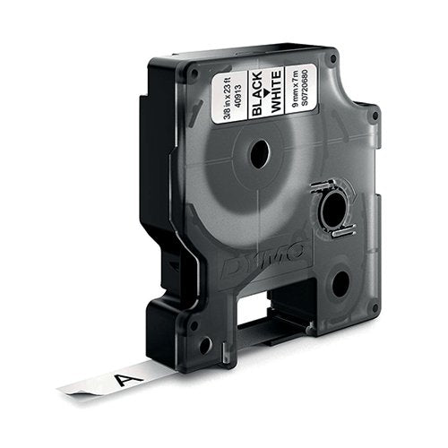 DYMO 40913 D1 LABELMAKER TAPE 9MM X 7M BLACK ON WHITE S07206