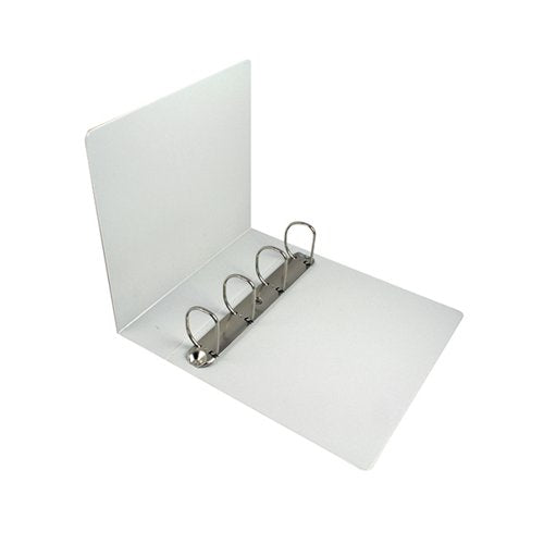 ESSELTE 60MM 4 D-RING PRESENTATION BINDER A4 WHITE 49706