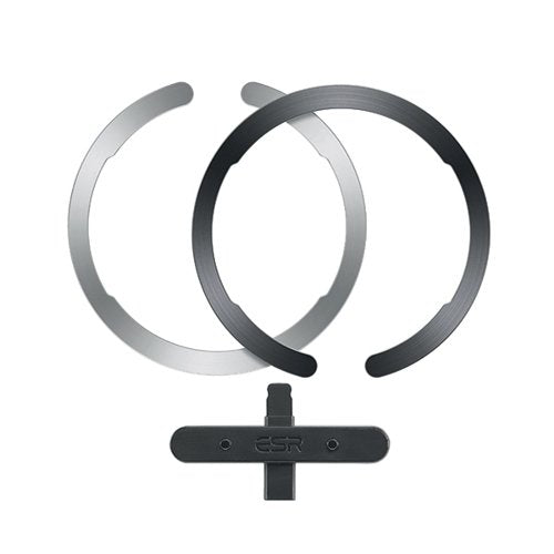 ESR HALOLOCK UNIVERSAL RING SILVER/BLACK (PACK OF 2) 2Z515