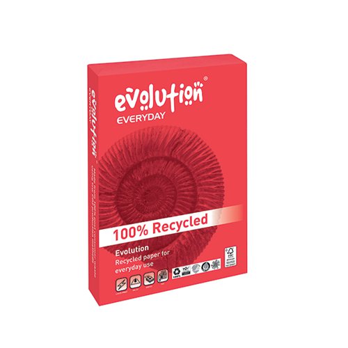 EVOLUTION EVERYDAY A3 RECYCLED PAPER 80GSM WHITE (PACK OF 50