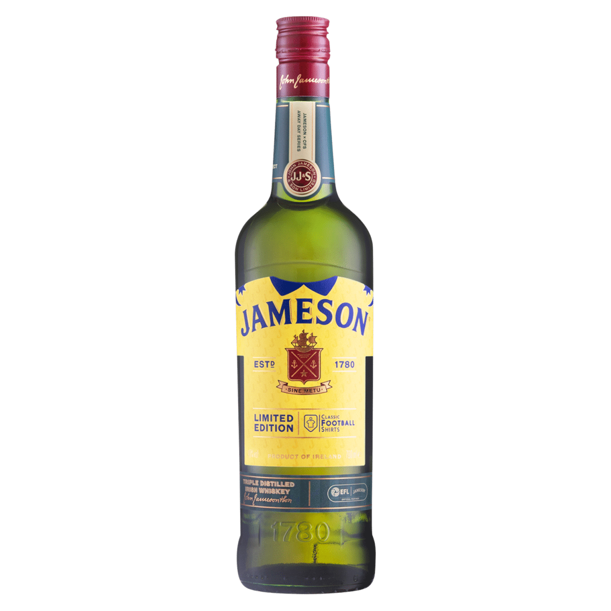 JAMESON TRIPLE DISTILLED IRISH WHISKEY (700ml)