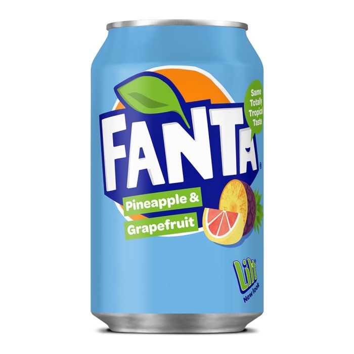 FANTA PINEAPPLE & GRAPEFRUIT (330ml) x 22