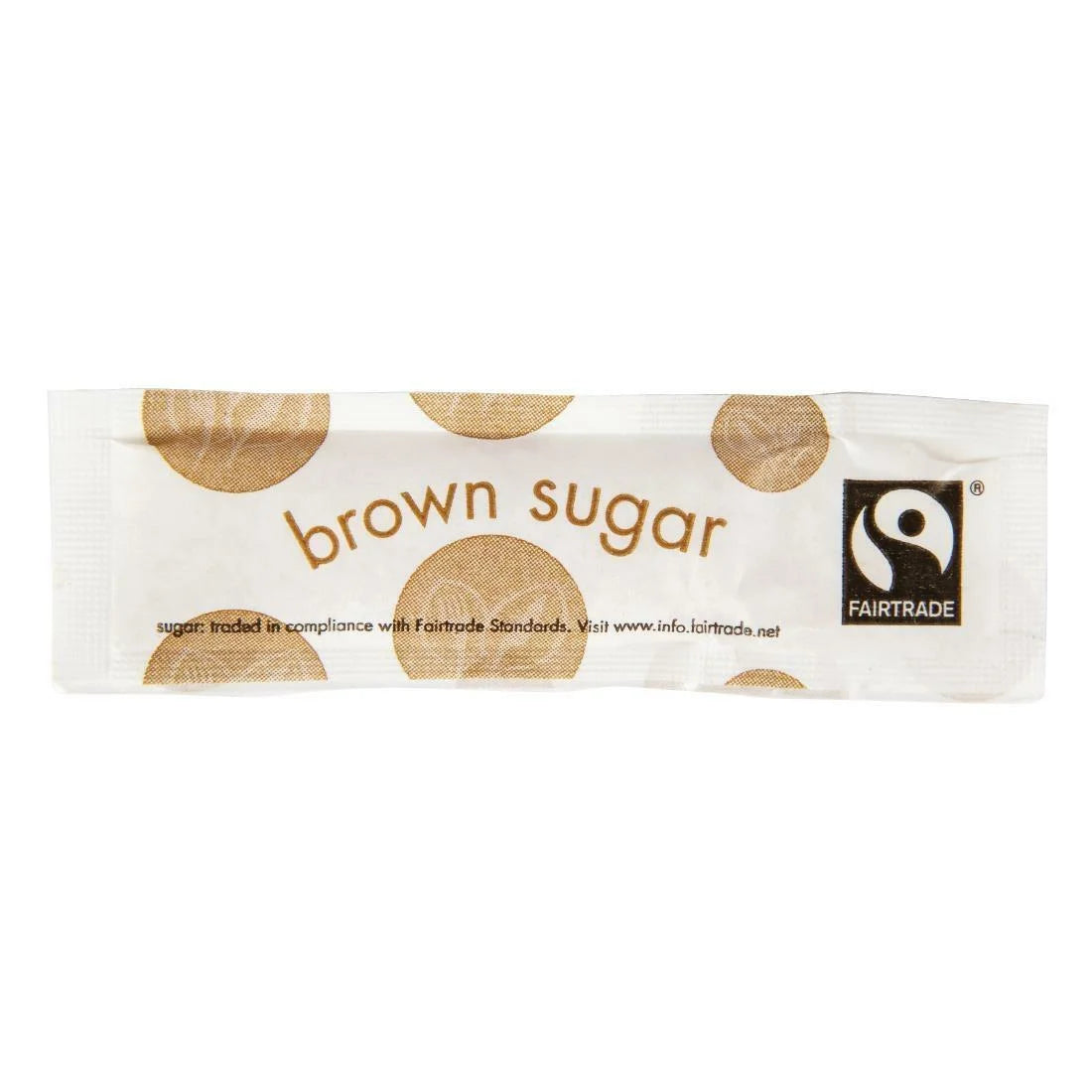 FAIRTRADE COMPOSTABLE BROWN SUGAR STICKS x 1000