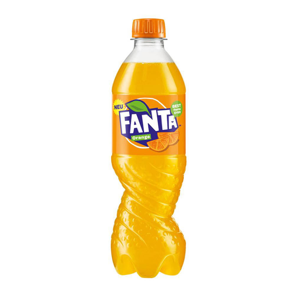 FANTA ORANGE BOTTLES (500ml) x 12