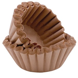 BREWMATIC UNBLEACHED FLUTED COFFEE FILTER PAPERS x 50