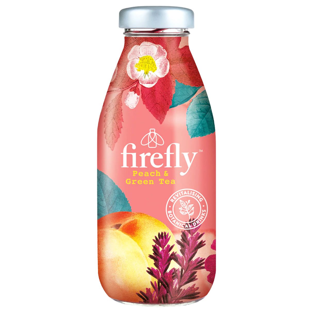FIREFLY PEACH & GREEN TEA (330ml) x 12