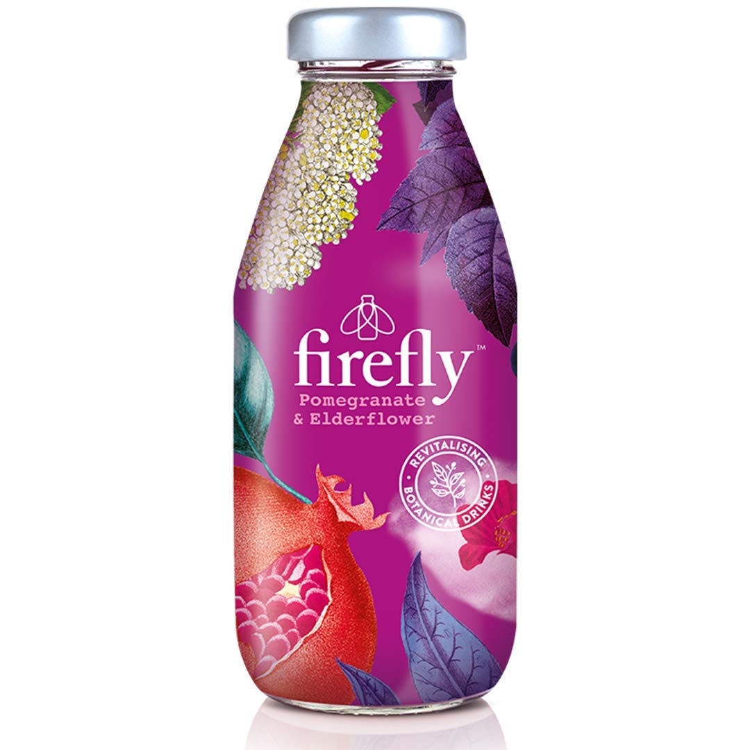 FIREFLY POMEGRANATE & ELDERFLOWER (330ml) x 12