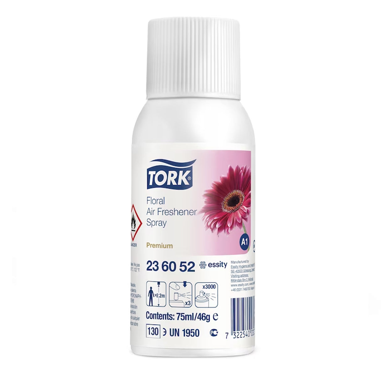 TORK AIR FRESHENER SPRAY REFILL FLORAL