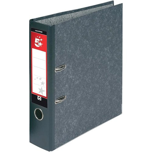 5 STAR OFFICE A5 UPRIGHT LEVER ARCH FILE (PACK OF 10)