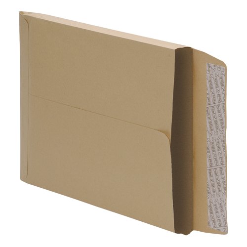 5 STAR OFFICE ENVELOPES C4 GUSSET 25MM PEEL AND SEAL 115GSM