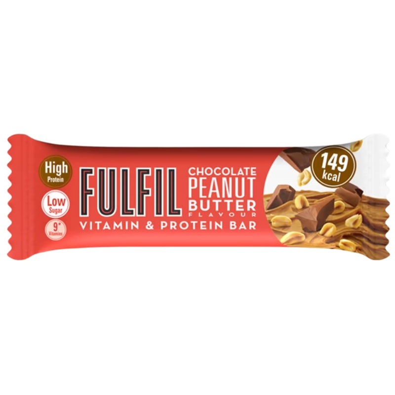 FULFIL CHOCOLATE PEANUT BUTTER VITAMIN & PROTEIN BARS (40g) x 15