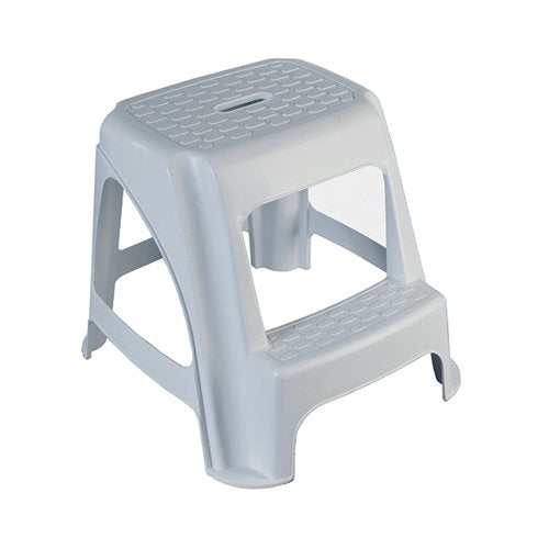 GPC WHITE STEP STOOL HE400Z