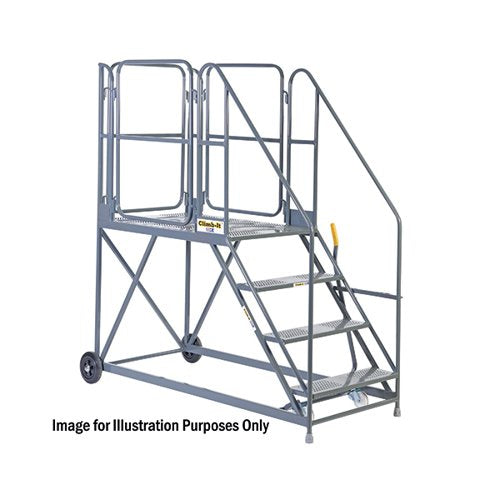 CLIMB-IT WORK PLATFORM EASY SLOPE 1200MM PLATFORM 3 TREAD GR