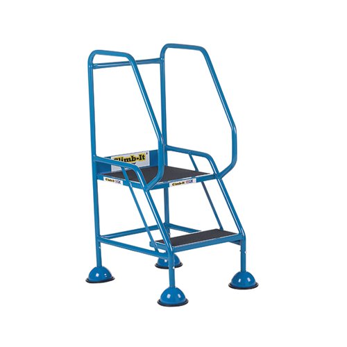 CLIMB-IT DOMED FEET STEP 2 TREAD ANTI SLIP BLUE AAD02SBL