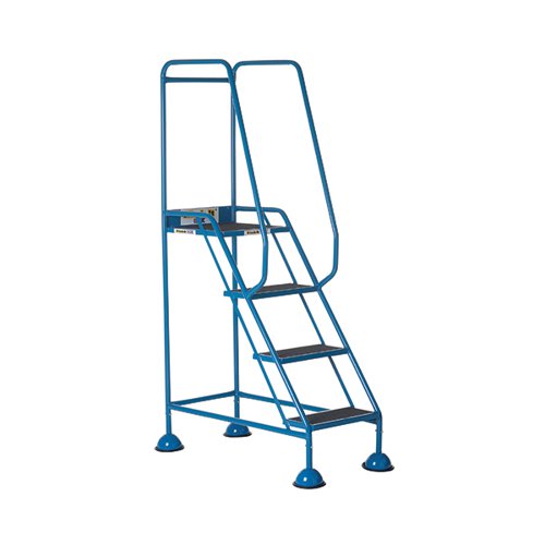 CLIMB-IT DOMED FEET STEP 4 TREAD ANTI SLIP BLUE AAD04SBL