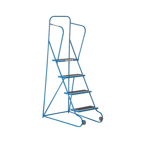 CLIMB-IT TILT N PULL STEPS 4 TREAD BLUE AAT04