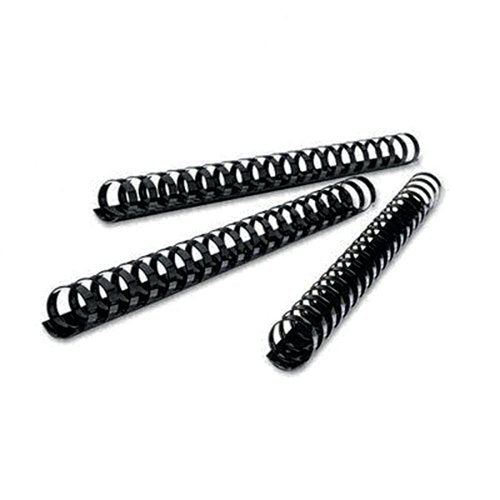 GBC COMBBIND A4 38MM BINDING COMBS BLACK (PACK OF 50) 402818