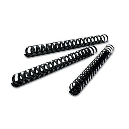 GBC COMBBIND A4 51MM BINDING COMBS BLACK (PACK OF 50) 402818