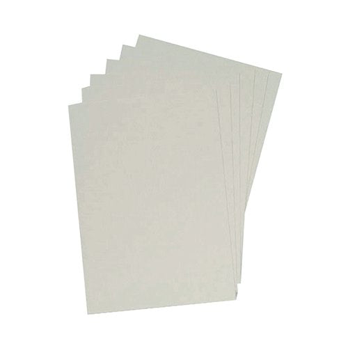 GBC LEATHERGRAIN A4 BINDING COVER 250GSM WHITE (PACK OF 100)