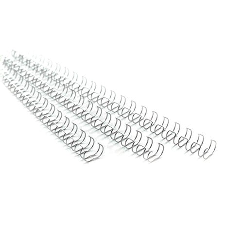 GBC 34-LOOP 6MM A4 BINDING WIRES SILVER (PACK OF 100) RG8104
