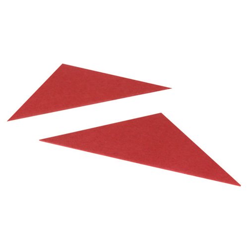 EXACOMPTA GUILDHALL LEGAL CORNERS 315GSM RED (PACK OF 100) G